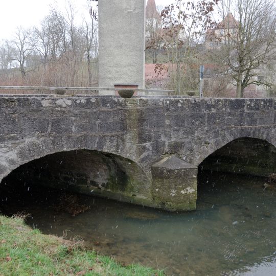 Brücke über den Bach