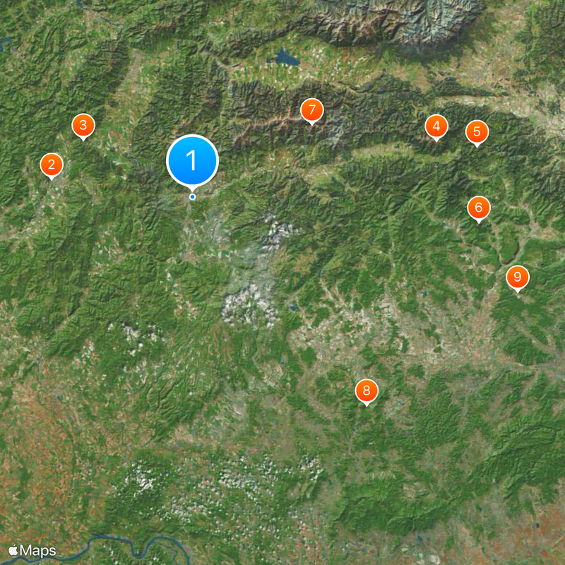 Banská Bystrica Region Map