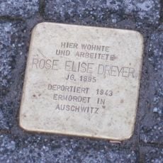 Stolperstein dedicated to Rose Elise Dreyer