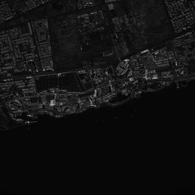 At night 0