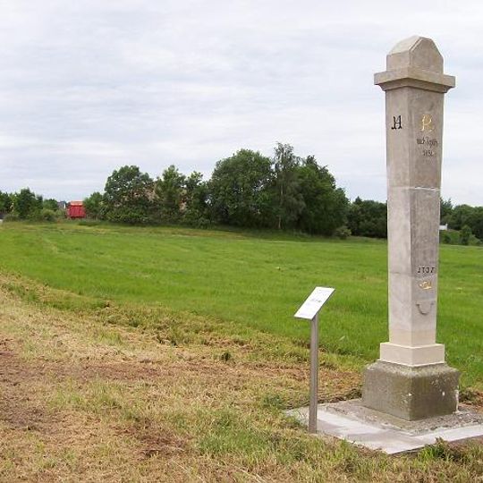 Polish-Saxon Post Milestone Börnersdorf