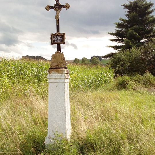 Kříž východně od Tlumačova