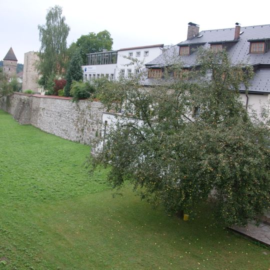 Teil der inneren Stadtmauer und Zwinger