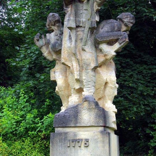 Památník povstání nevolníků v roce 1775 u zámku Konopiště