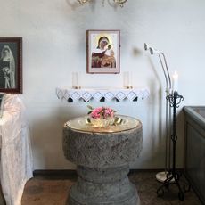 Finnekumla kirkes døpefont