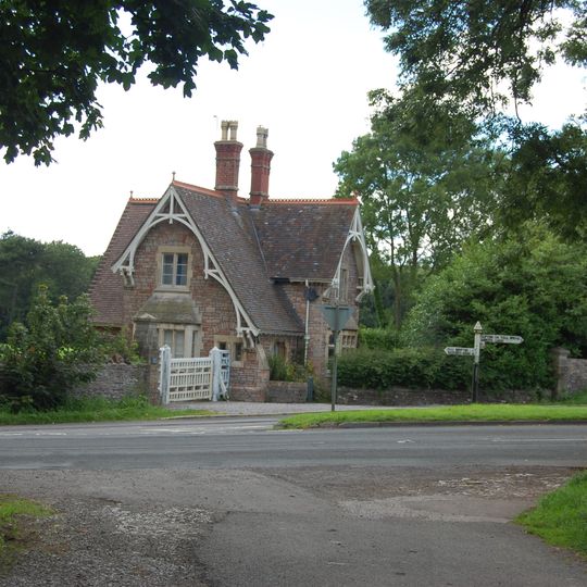 Clifton Lodge With Gates And Gatepiers To South-East