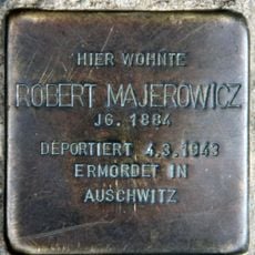 Stolperstein dedicated to Robert Majerowicz
