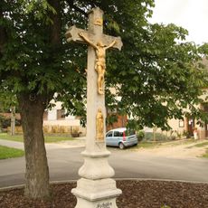 Kříž u zvoničky v Cidlině