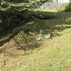 Smírčí kříž za domem 3 v Nové Vsi