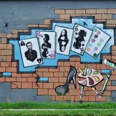 Work of art, mural