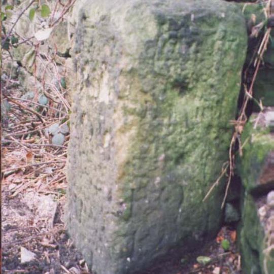 Milepost Opposite Junction With Little Houghton Lane