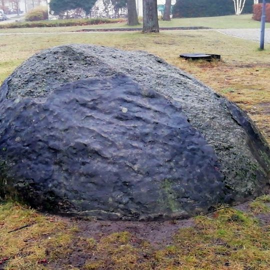 Findling nahe der Pappelallee