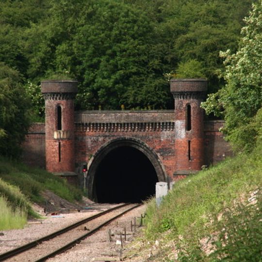Kirton Railway Tunnel Entrance