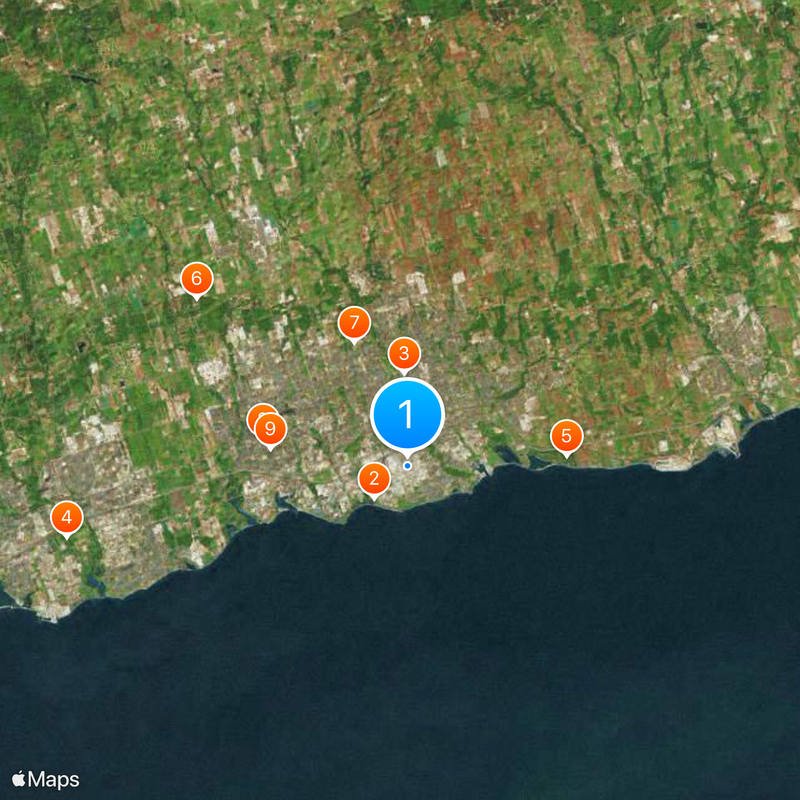 Oshawa Assembly Map