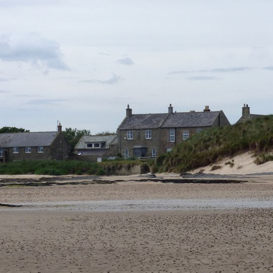 Brock Burn House And Attached Cottage To Left