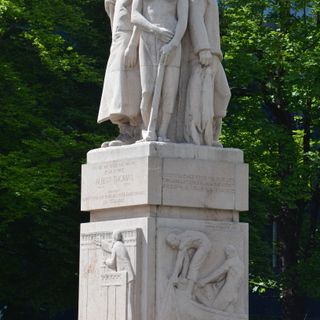 Albert Thomas monument in Geneva