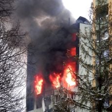 Gas explosion in Mukačevo Street in Prešov