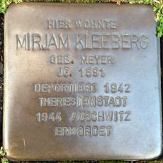 Stolperstein für Mirjam Kleeberg