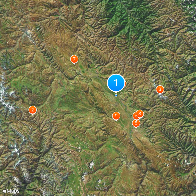 Mantaro Valley Map
