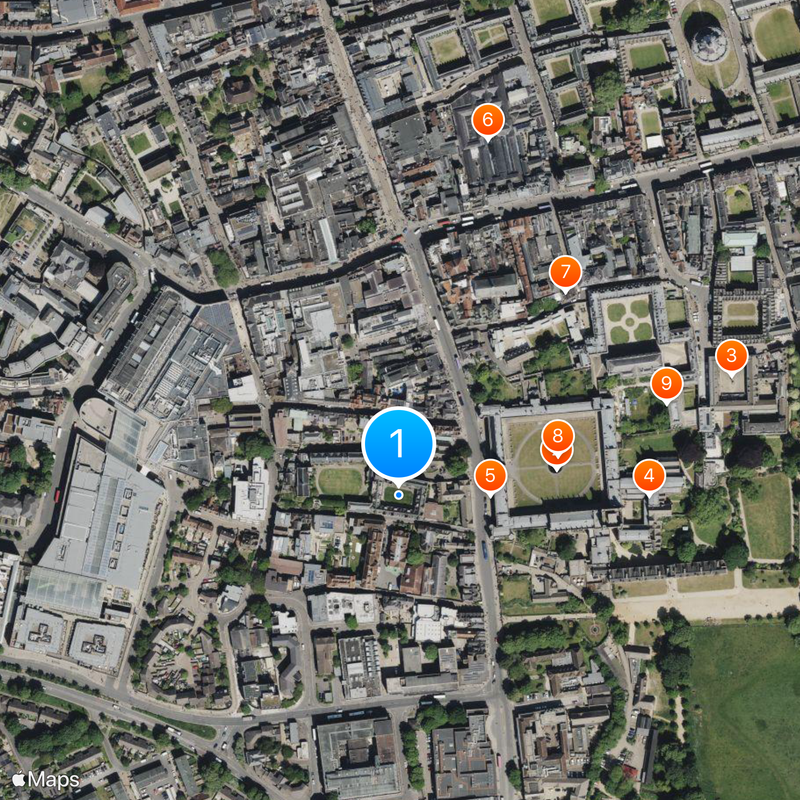 Pembroke College Carte