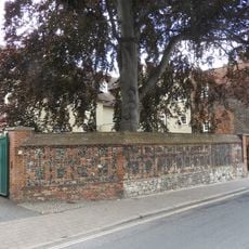 Wall To South Entrance And South West Garden Of Bishop's Court  Wall To South Entrance And South West Garden Of No 24