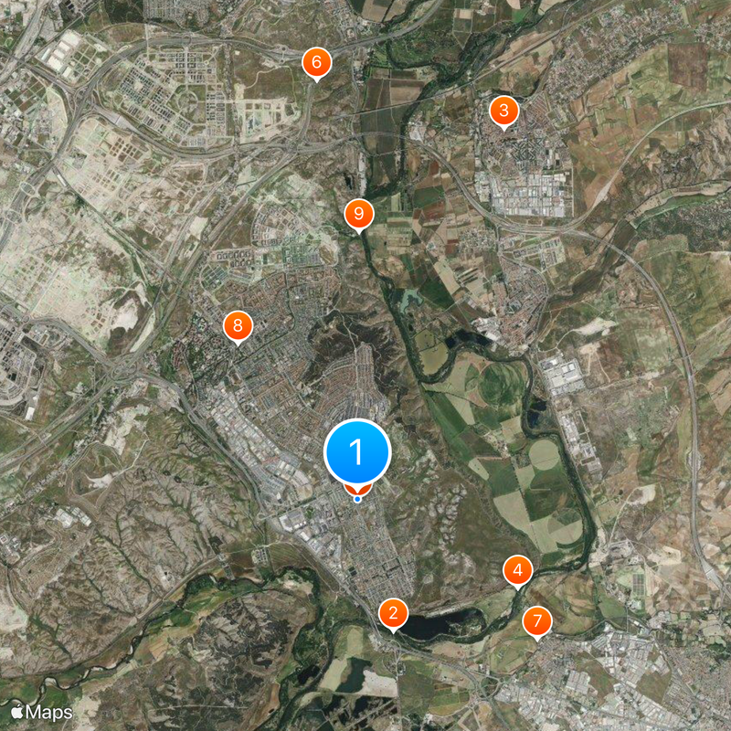 Rivas-Vaciamadrid Map