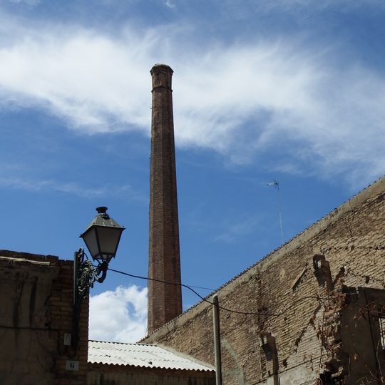 Chimney at Port avenue and Noguera street, Valencia