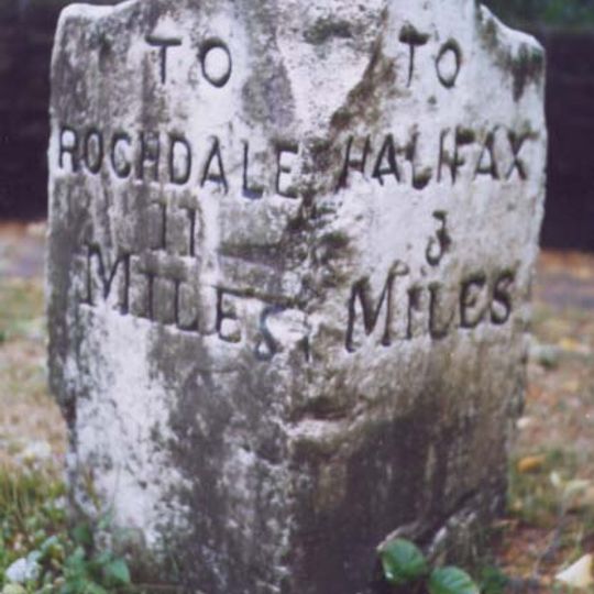 Milestone Opposite To Drive Entrance To Rycliffe