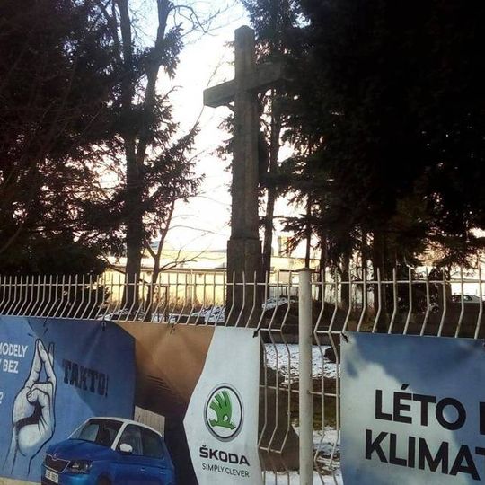 Kříž v Jindřichově Hradci u Jarošovy ulice