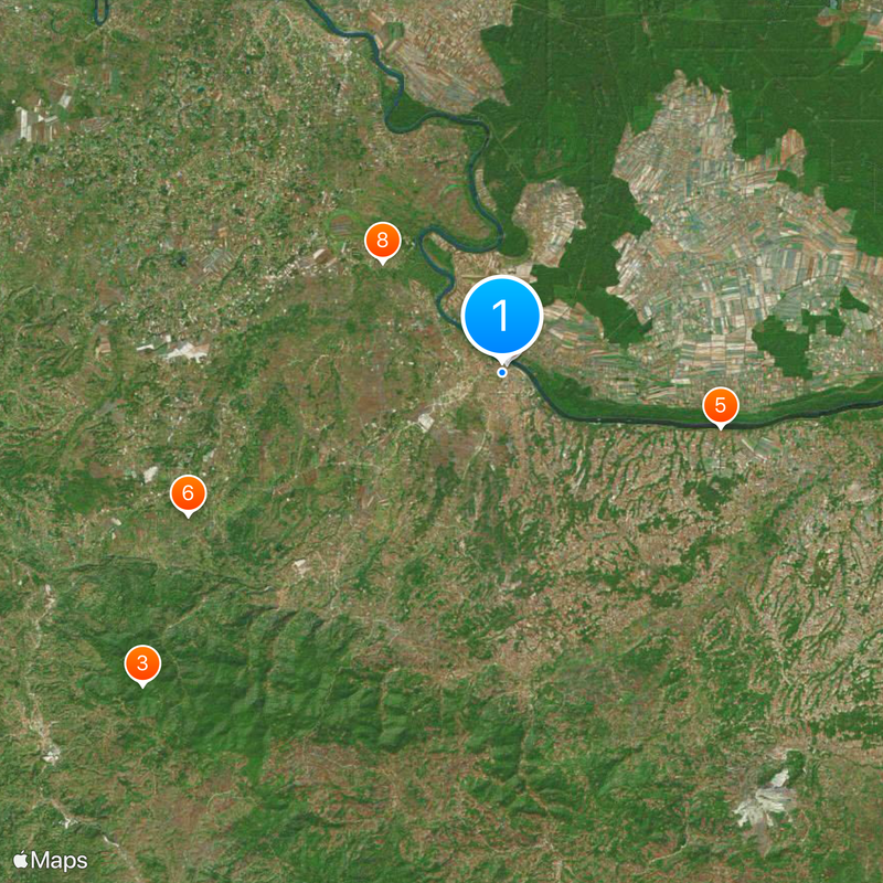 Distrito de Brčko Mapa