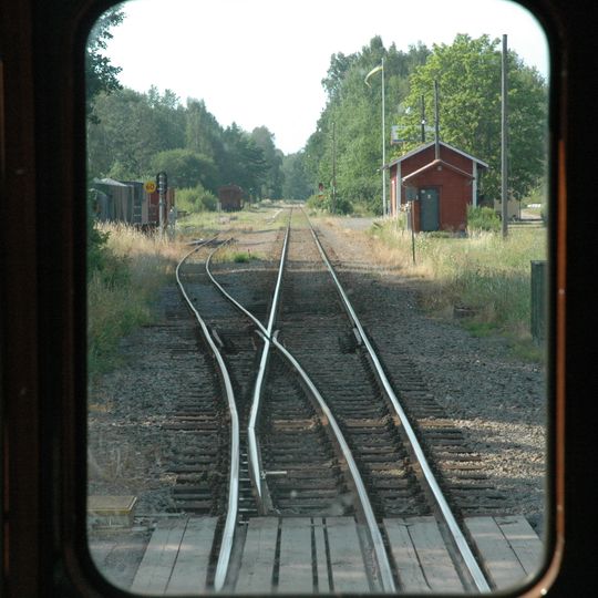 Smalspårsjärnvägen på sträckan Jenny-Verkebäck