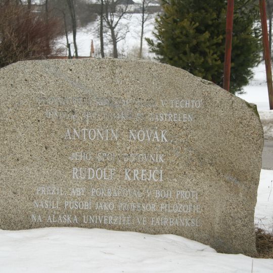 Památník Antonína Nováka a Rudolfa Krejčího