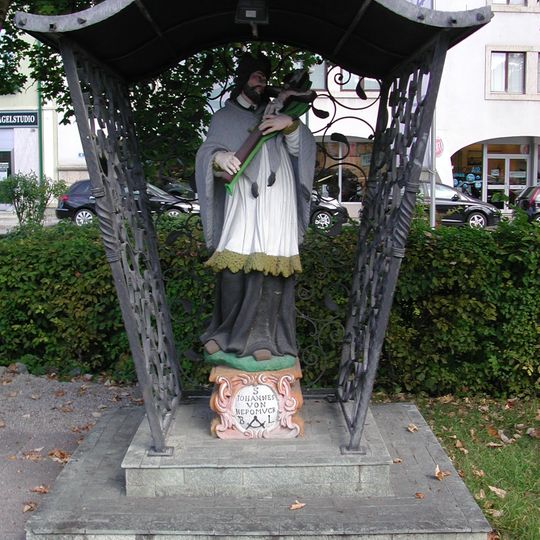 Figurenbildstock hl. Johannes Nepomuk bei der Mirabachbrücke