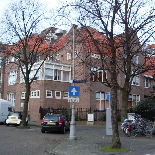 Rechterdeel villa in 'Amsterdamse School'