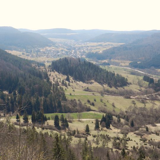 Reichenbach und Killertal zwischen Hechingen und Burladingen