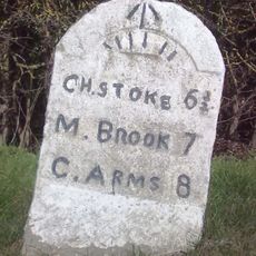Milestone Approximately 1,000 Metres To North-East Of Lea Castle