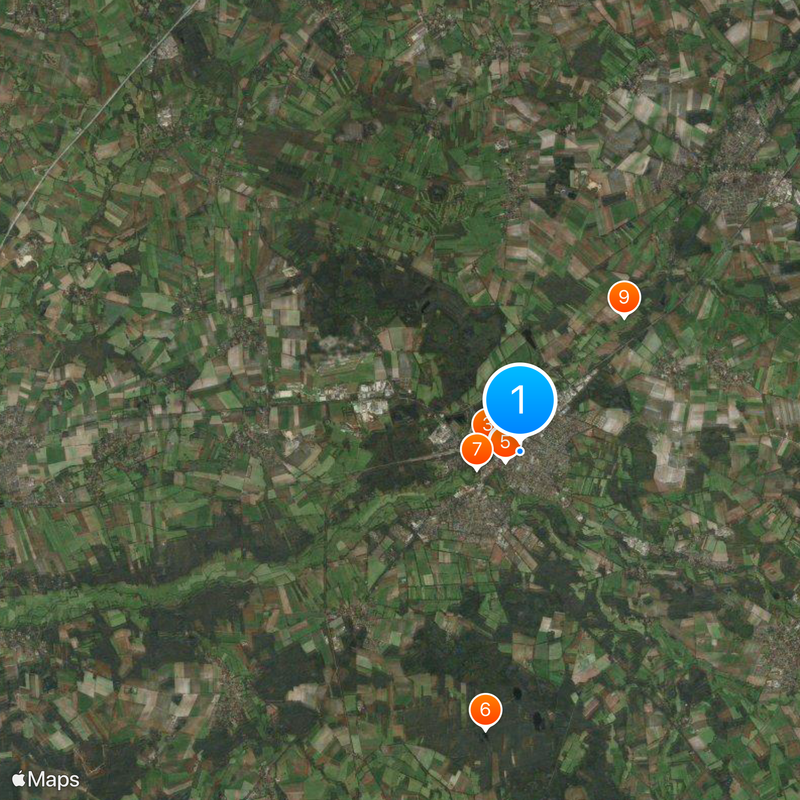 Rotenburg an der Wümme Mapa