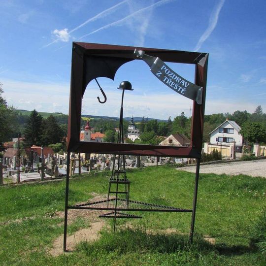 Plastika Pozdrav z Třeště