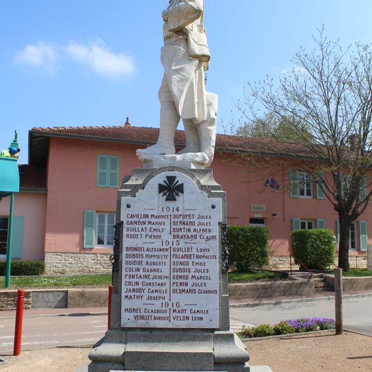 War memorial of Saint-Jean-sur-Reyssouze