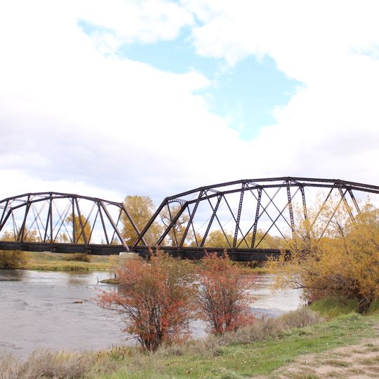 St. Anthony Pegram Truss Railroad Bridge