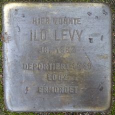 Stolperstein dedicated to Ilo Levy