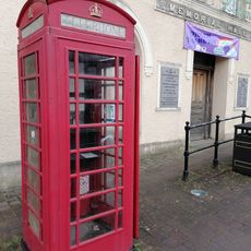 Telephone Call Box by the Memorial Hall  (01974 298233)