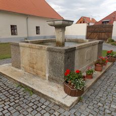 Kašna na zámku v Bavorově