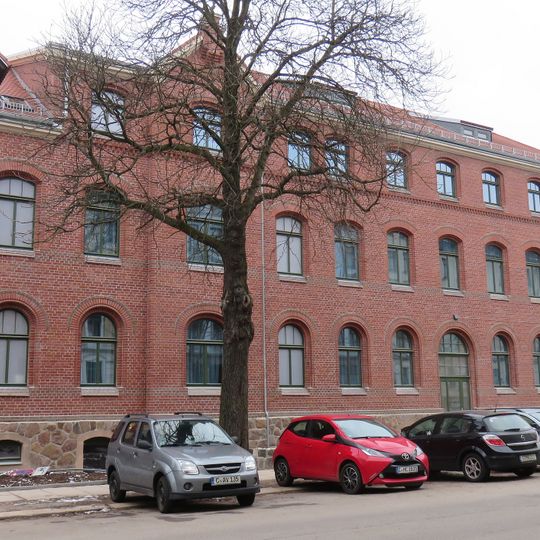 Ehemaliges Verwaltungsgebäude der Deutschen Reichsbahn, Hilbersdorfer Straße 57 Chemnitz-Hilbersdorf