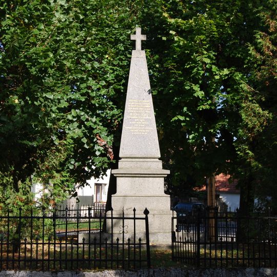 World War I memorial in Smetanova Lhota