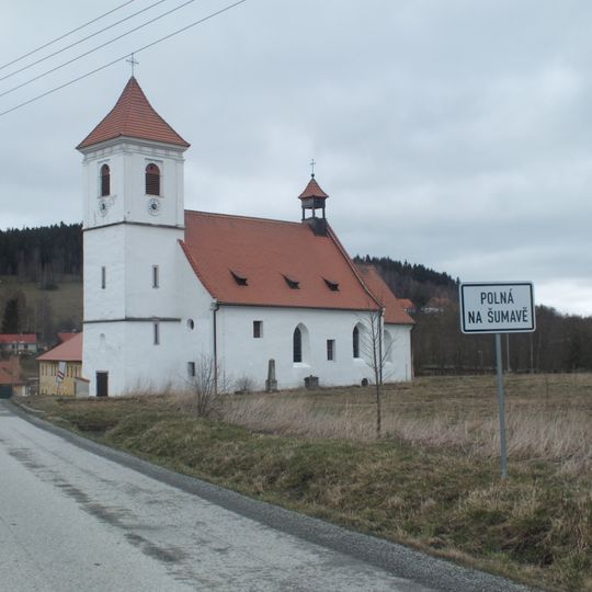 Saint Martin church in Polná na Šumavě