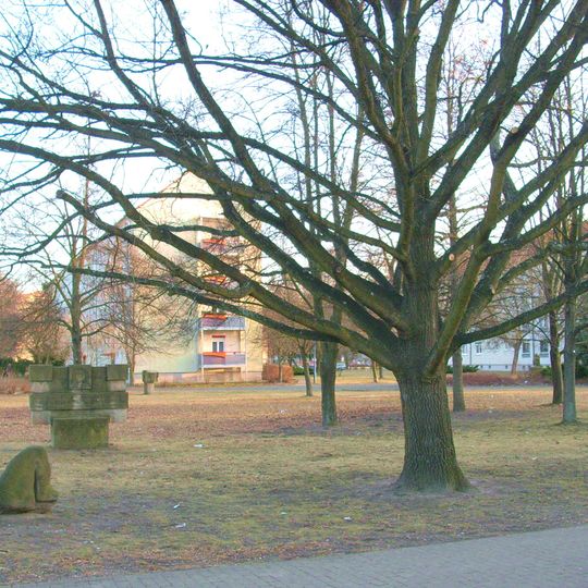 Werke des Dritten Hoyerswerdaer Bildhauersymposium