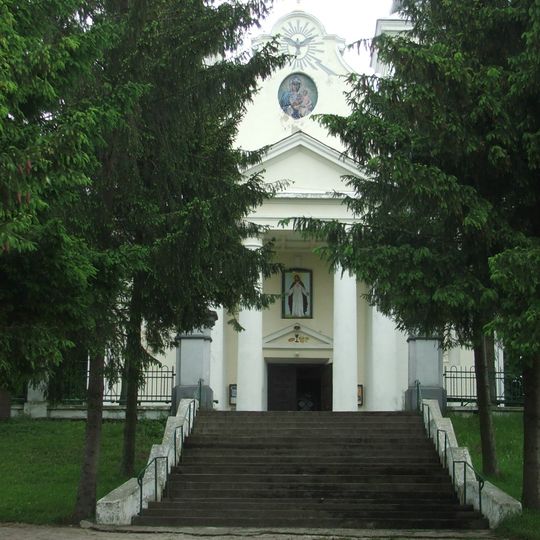 Kościół Matki Boskiej Częstochowskiej, wraz z cmentarzem przykościelnym