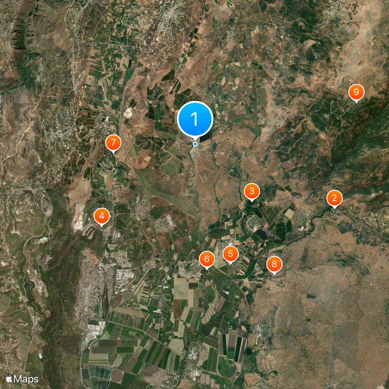 Ghajar Map