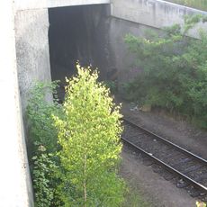Most Černokostelecké ulice přes vlečku Česká pošta - Ferona - Stavoservis